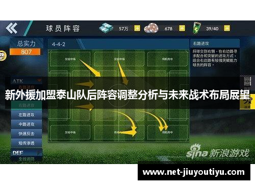新外援加盟泰山队后阵容调整分析与未来战术布局展望